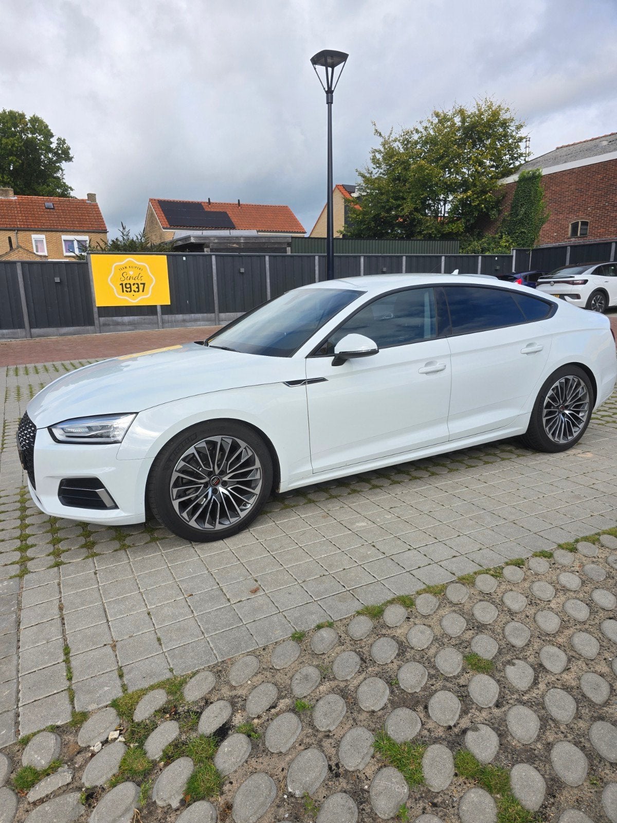 Audi A5 40 Tfsi 190pk S Tronic 2019 Wit, Zwart, 1984 cc, Wit, 1500 kg
