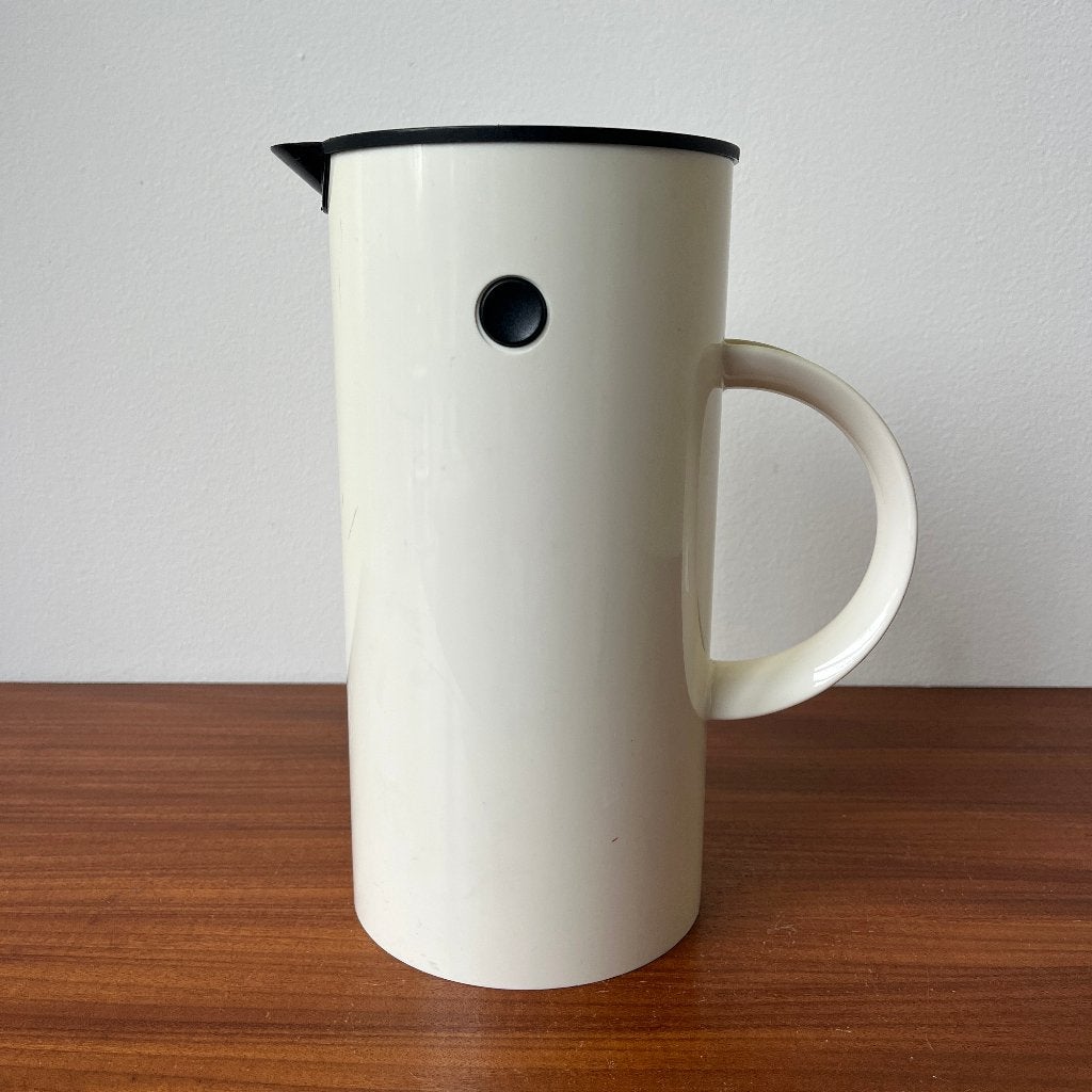 Stelton koffiemaker door Erik Magnussen made in Denmark, Koffiemaker, Kunststof, Ophalen of Verzenden, Wit