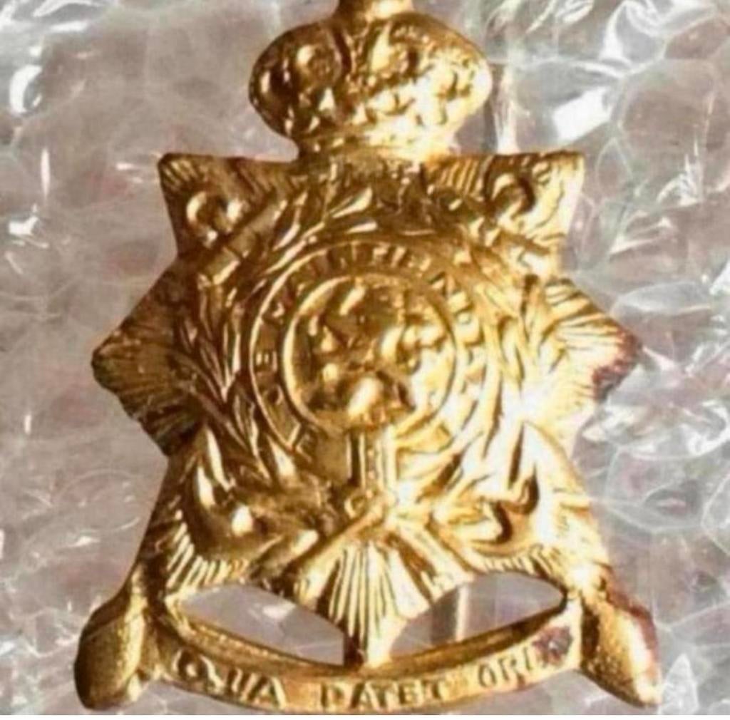 Korps Mariniers Speldje Goudkleurig, Verzenden, Marine, Nederland, Embleem of Badge