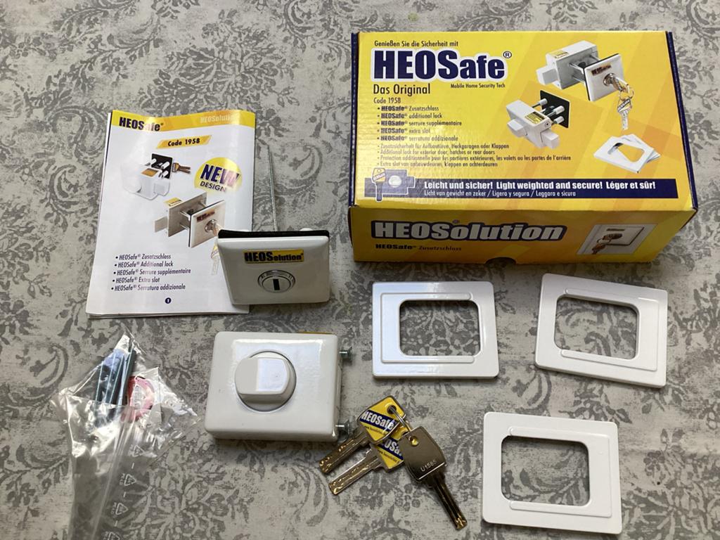 HEOSafe Deurslot voor Camper/Caravan - Nieuw Design, Ophalen of Verzenden, Nieuw, Overige materialen, Slot