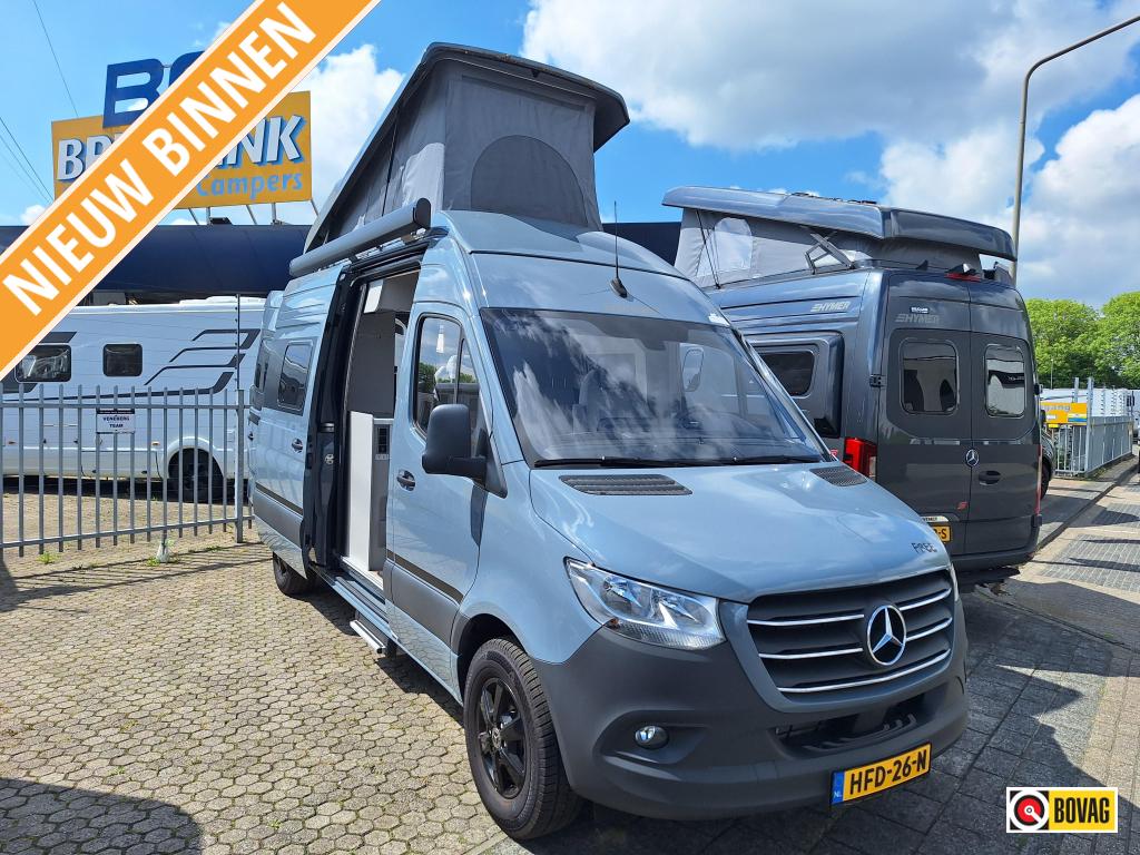 Hymer Free 600 S CAMPUS 2025 -AUTOMAAT+503KM NIEUWSTAAT!, Chemisch toilet, Ringverwarming, Bedrijf, Diesel