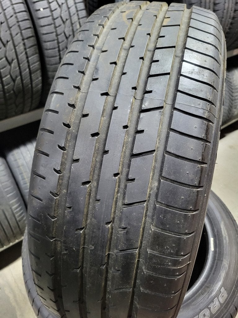 4 x 225/55/19 Toyo Proxes R46a 8mm ZGAN 300,- Incl montage, 19 inch, Gebruikt, Toyo, Toyo Europe