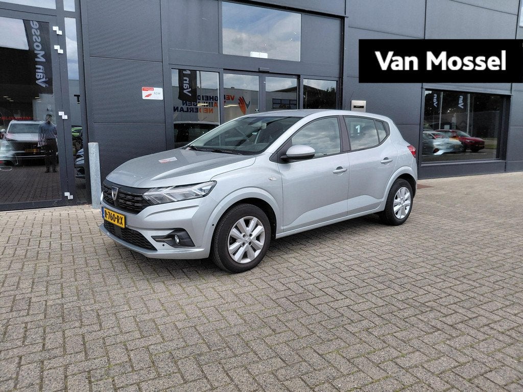 Dacia Sandero 1.0 TCe 90 Comfort | CarPlay | Led Koplampen |, Auto's, Dacia, Voorwielaandrijving, 12 maanden, Stof, Euro 6