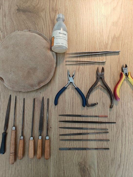 Complete set juweliers/goudsmid gereedschap, Ophalen of Verzenden