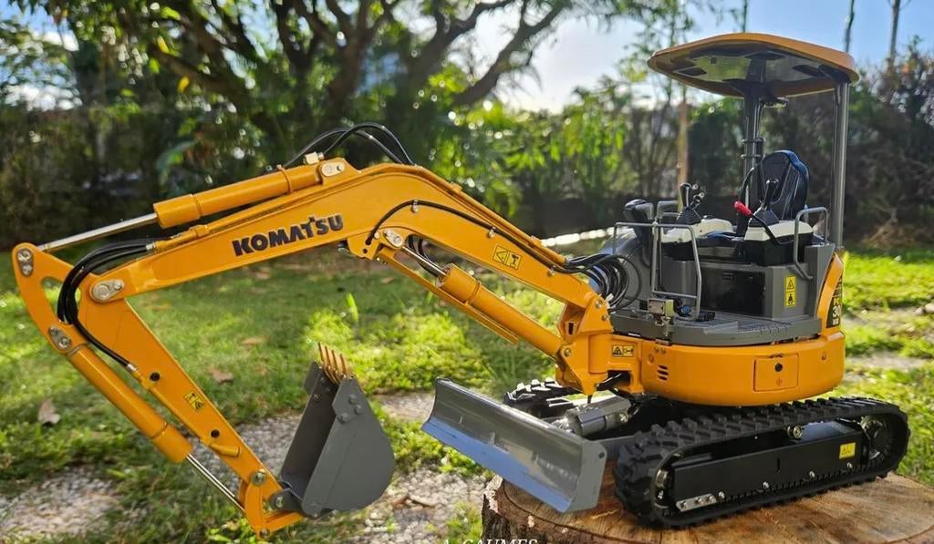 Lesu RC hydraulische minigraver 1/14 Kit, Ophalen of Verzenden, Nieuw, Groter dan 1:32