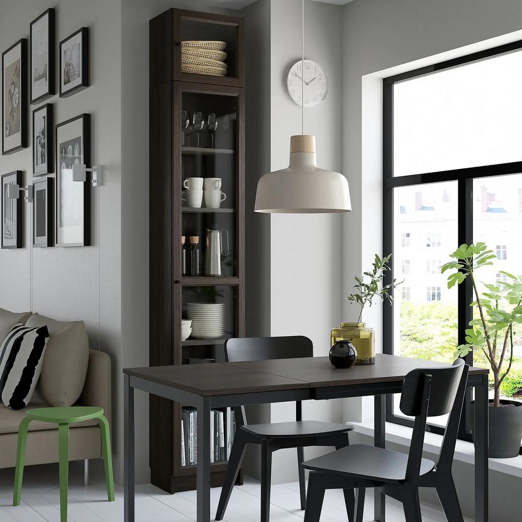 Ikea Vangsta uitschuifbare tafel - Bezorging mogelijk!, Huis en Inrichting, Stoffering | Vloerbedekking, Ophalen, Zo goed als nieuw