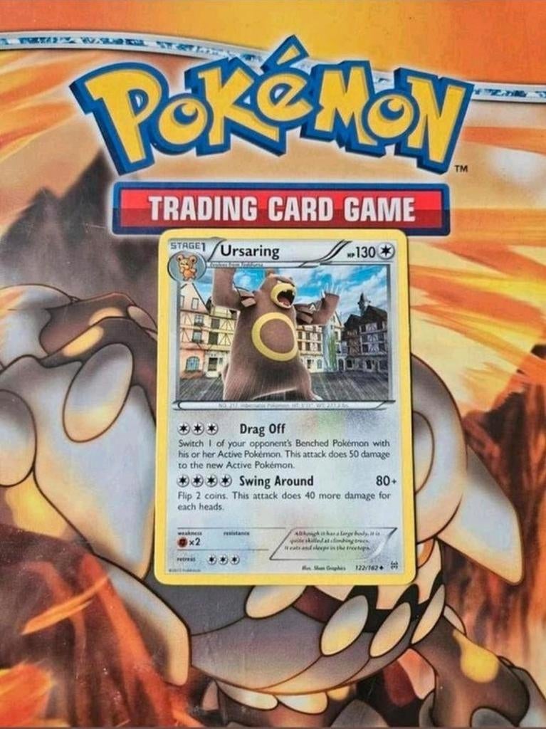 Ursaring 122/162 XY BREAKthrough pokemon kaart, Ophalen of Verzenden, Gebruikt, Losse kaart