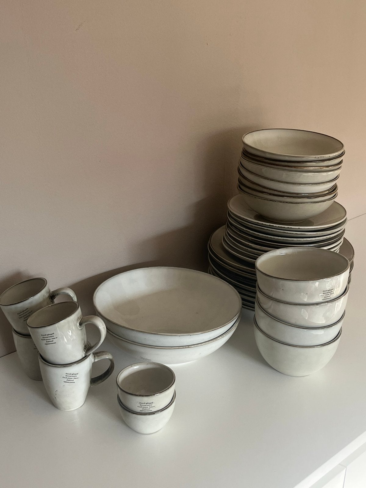 Nieuwe Sienna hand-glazed servies, Ophalen, Overige merken, Keramiek, Nieuw