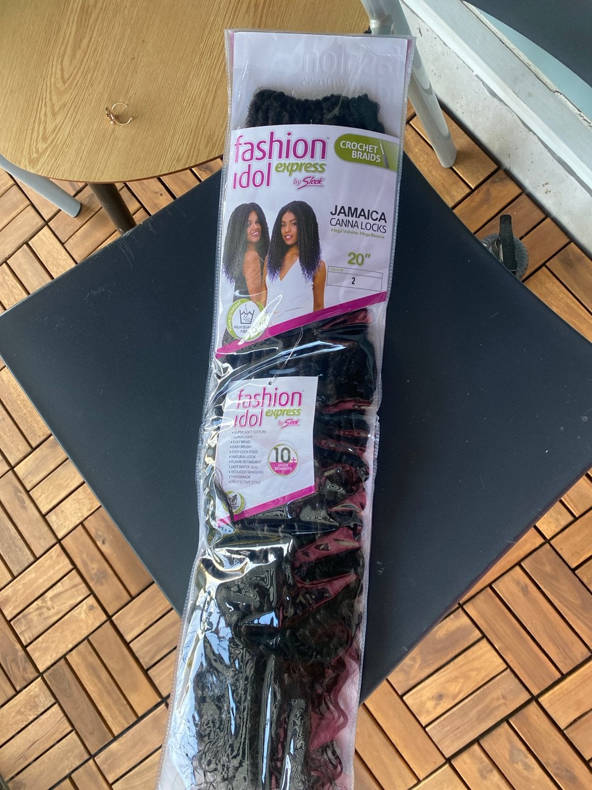 Fashion Idol Express Jamaica Canna Locks - 20 inch, Ophalen of Verzenden, Nieuw, Pruik of Haarverlenging