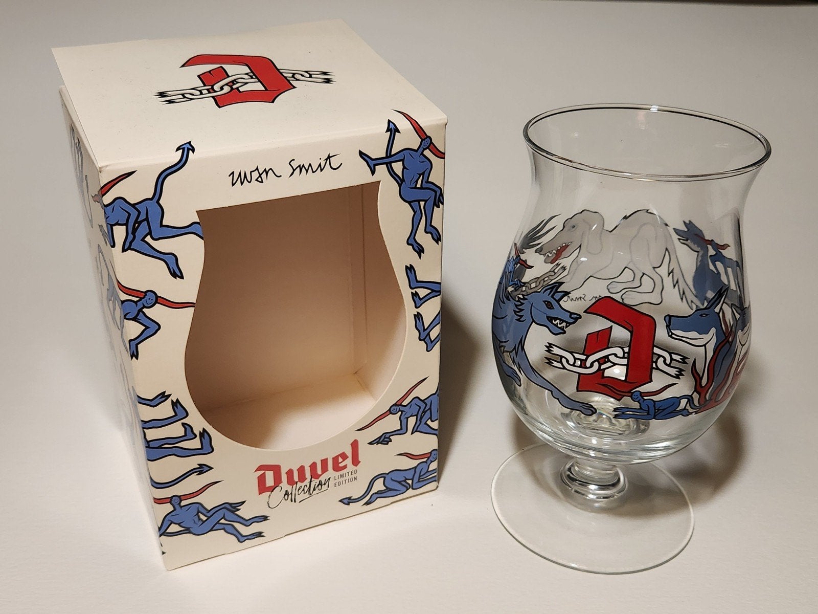 Duvel Collection Limited Edition "Hondenglas" - Iwan Smit, Ophalen, Nieuw
