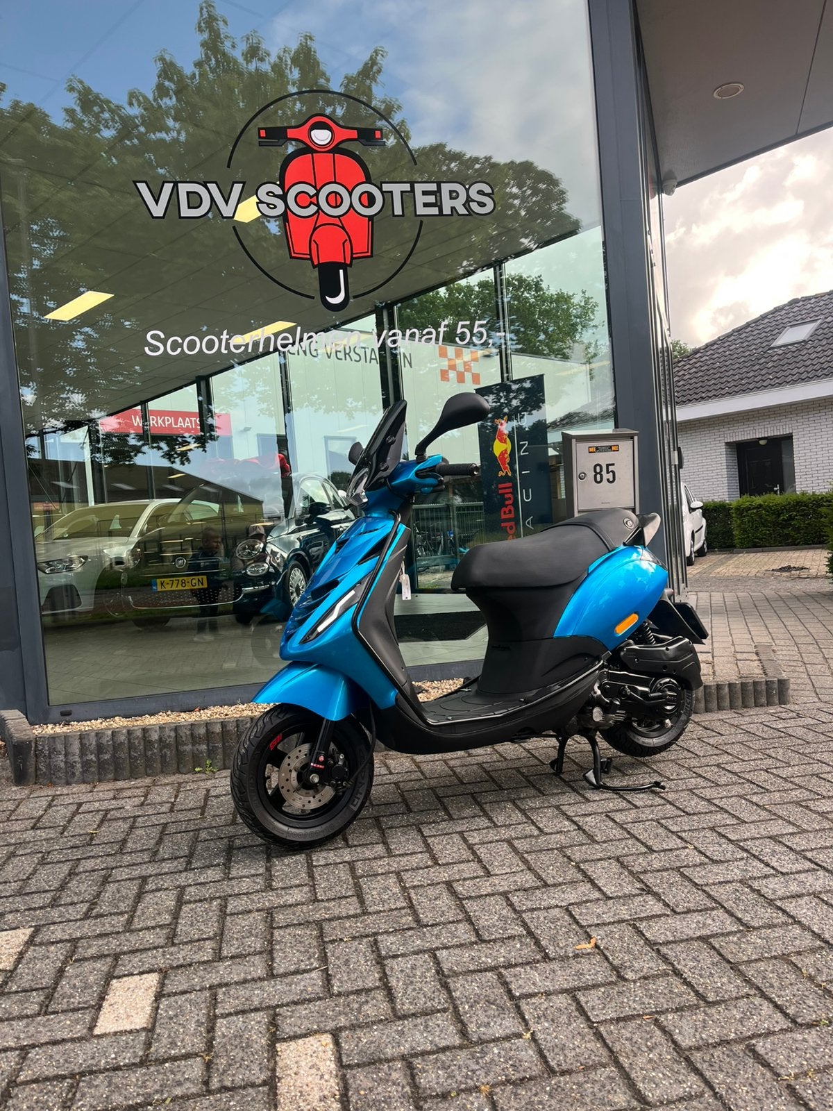 Dikke piaggio zip 4takt 2v brom, Ophalen, Maximaal 45 km/u, Zip, Zo goed als nieuw