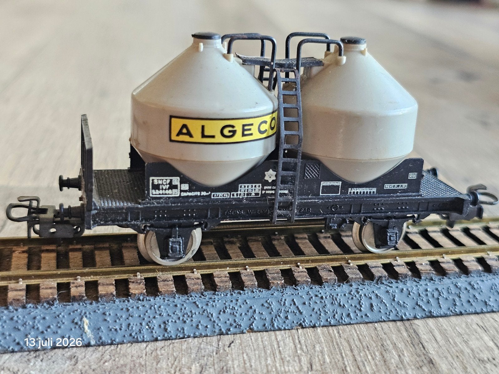 Modeltrein Jouef SNCF Franse spoorwegen wagon ALGECO, Ophalen of Verzenden, Gebruikt, Wagon, Jouef