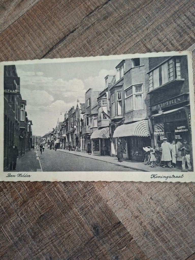 den helder, Ophalen of Verzenden, 1920 tot 1940, Gelopen, Noord-Holland