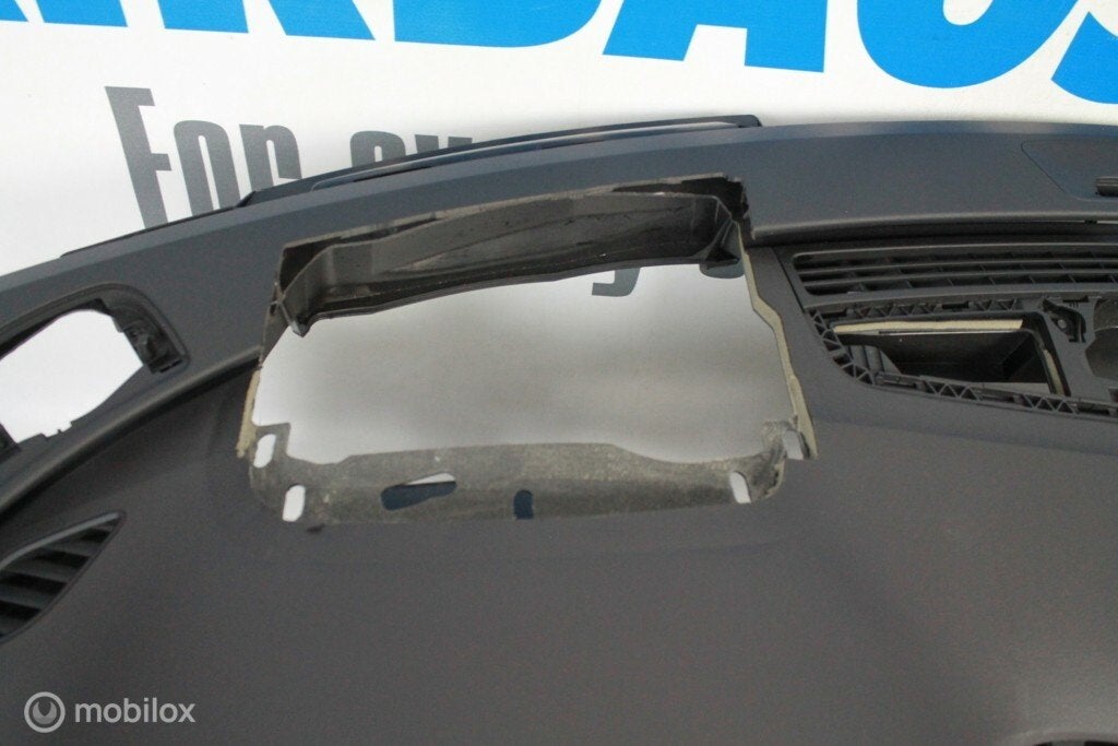 Airbag set - Dashboard 4 spaak HUD zwart Audi A7 4G, Gebruikt, Ophalen of Verzenden