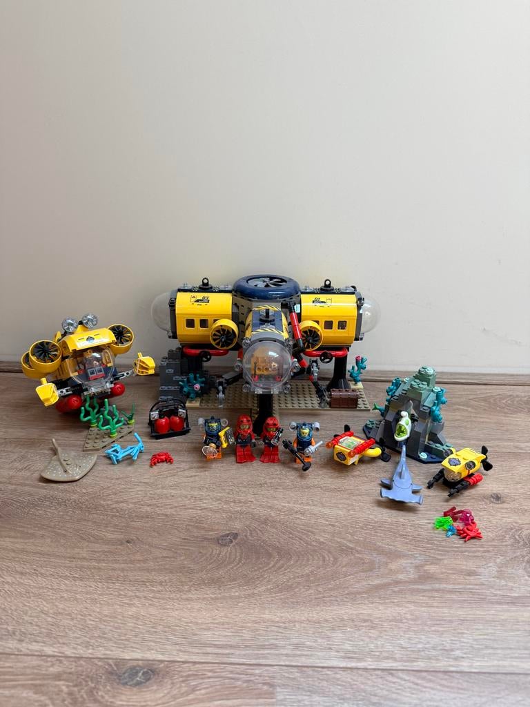 Lego City Onderwaterwereld: Diepzee Onderzoeksschip, Kinderen en Baby's, Speelgoed | Duplo en Lego, Gebruikt, Lego, Overige typen