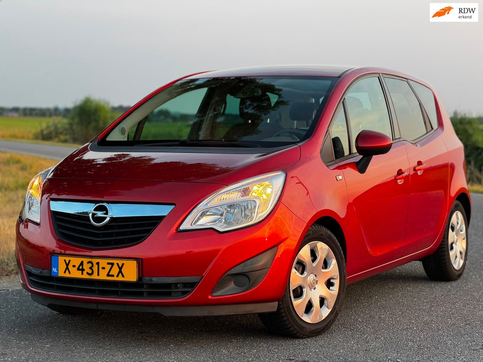 Opel Meriva 1.4 Turbo Anniversary Edition|aut|lage km|airco|, Auto's, Gebruikt, Euro 6, 4 cilinders, Bedrijf