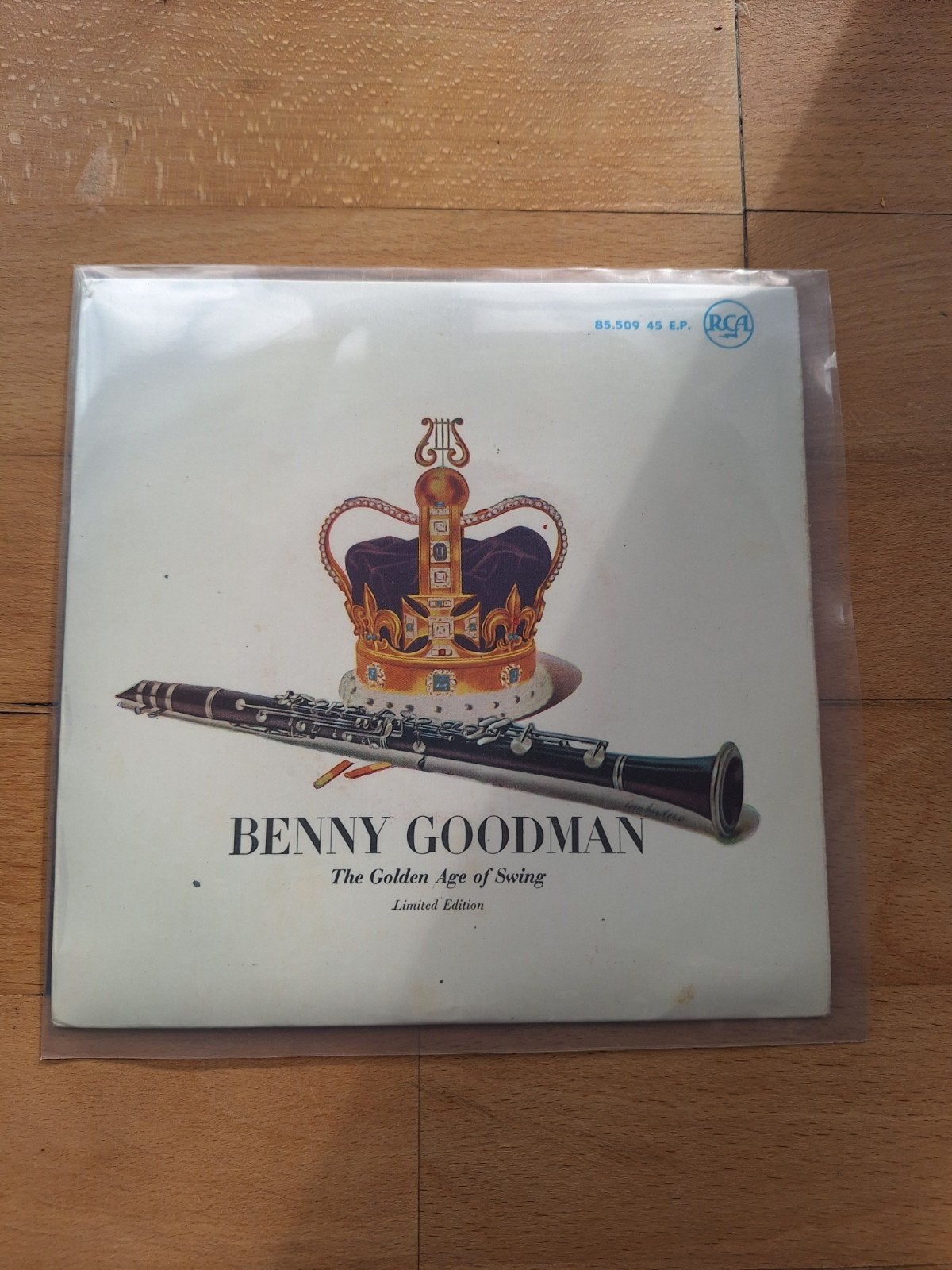 Benny Goodman - The Golden Age of Swing EP (Limited Edition), Gebruikt, Voor 1960, 7 inch, Ophalen of Verzenden
