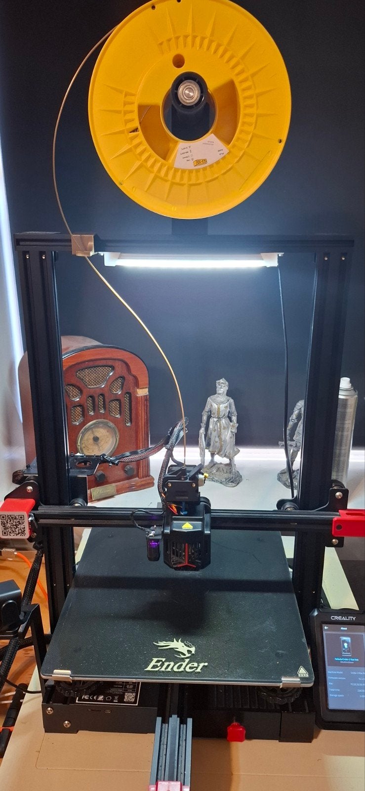 Creality Ender 3 Max Neo met top upgrades en accessoires, Ophalen, Gebruikt, Ingebouwde Wi-Fi, Filament