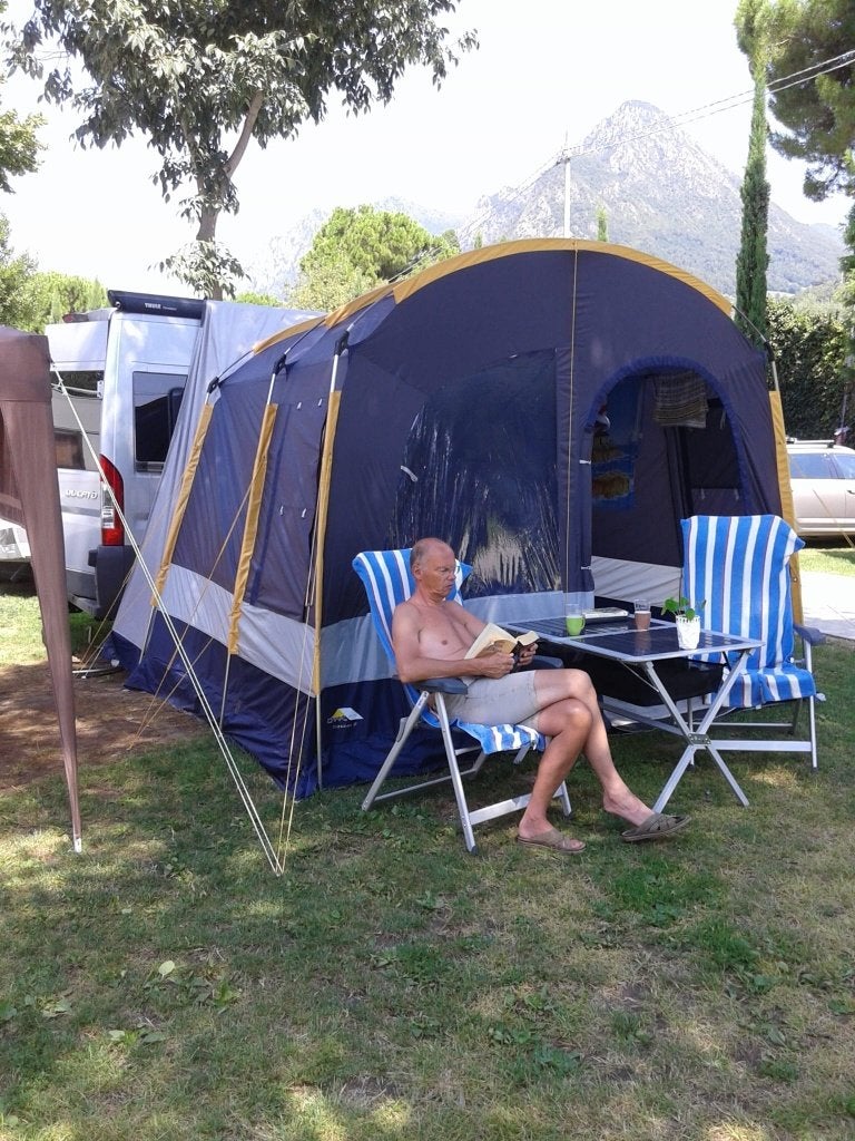 Camper voortent, Ophalen, Zo goed als nieuw