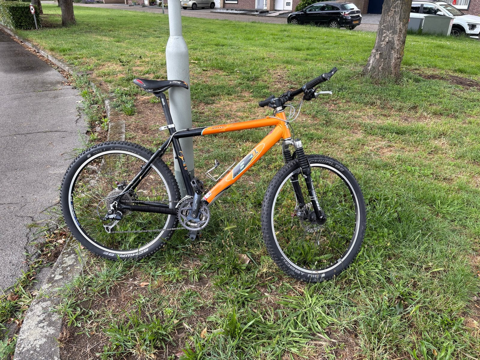 Mountainbike Torix B1 met schijfremmen en Shimano LX, Gebruikt, Hardtail, Heren, Schijfrem