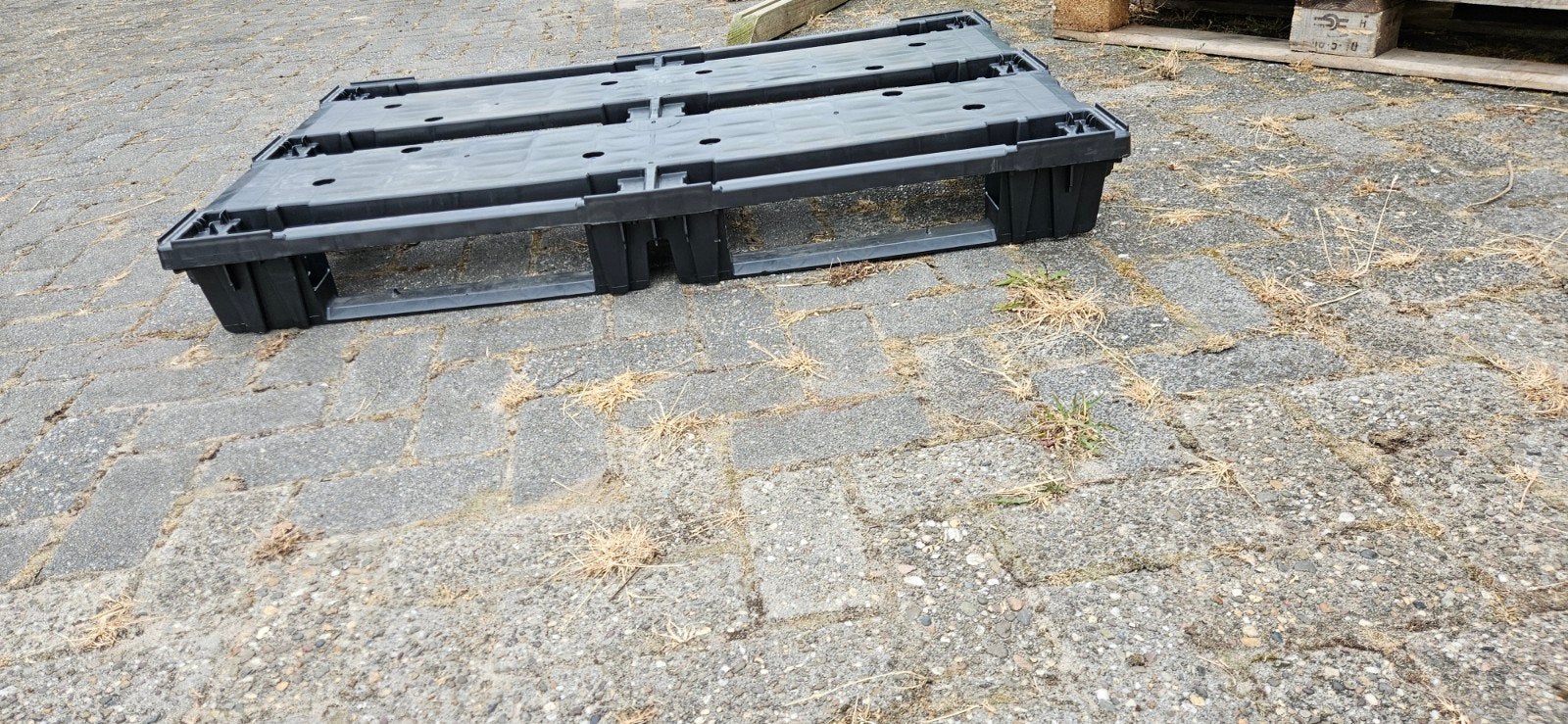 Nieuwe compact stapelbare kunststof pallets, Ophalen of Verzenden, Overige typen