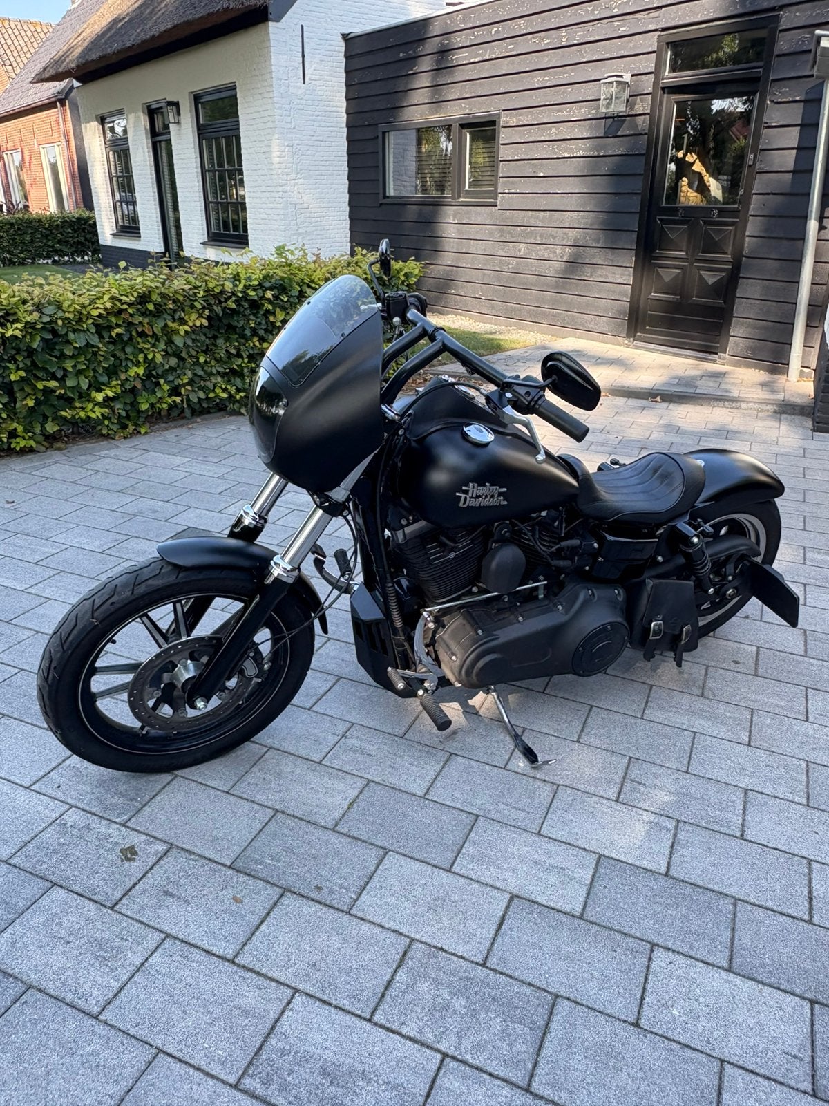 Harley Davidson Dyna Streetbob - 2016, Motoren, Motoren | Harley-Davidson, LED Verlichting, Occasion, 1600 cc, Particulier