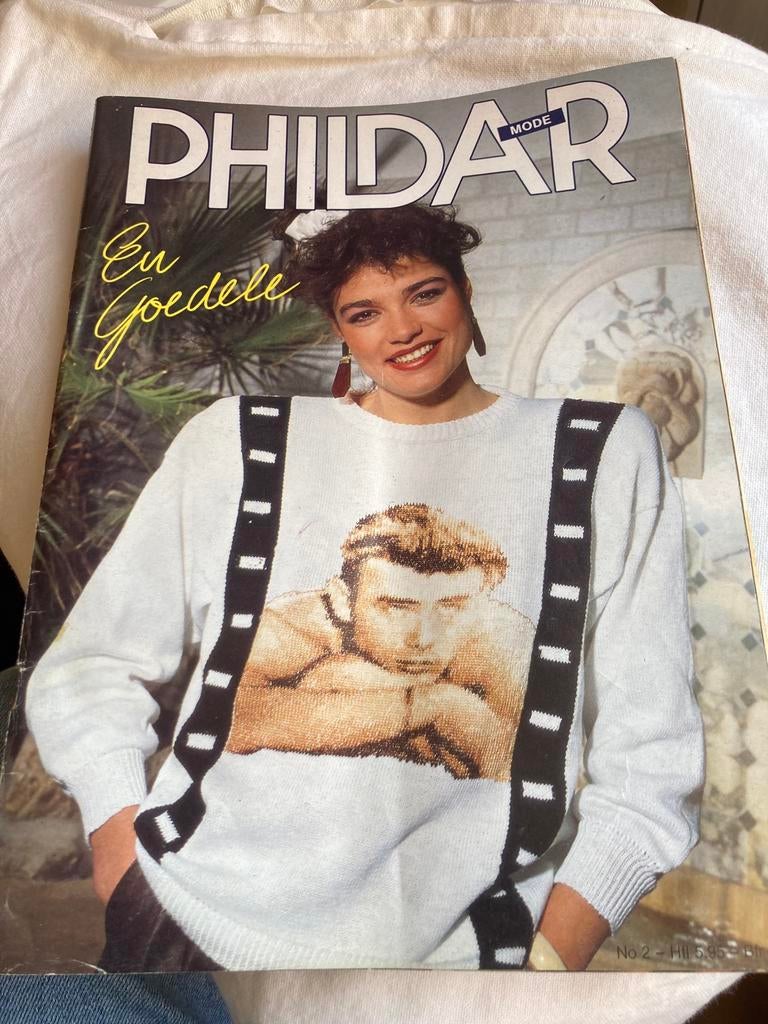 vintage handwerklad Phildar, Ophalen of Verzenden, Gelezen