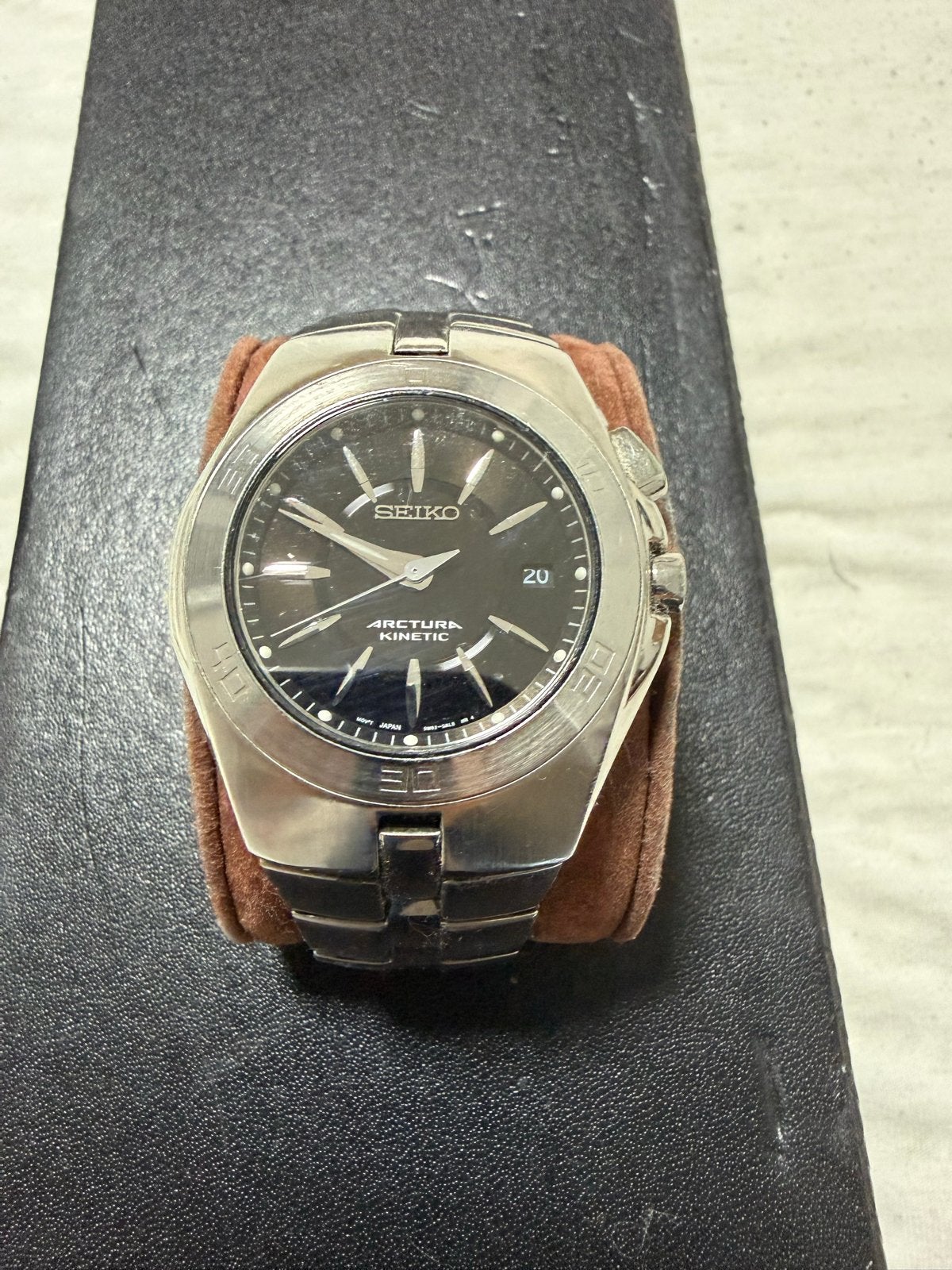 Seiko Arctura Kinetic Polshorloge - Originele boekjes, Seiko, Staal, Polshorloge, Ophalen of Verzenden