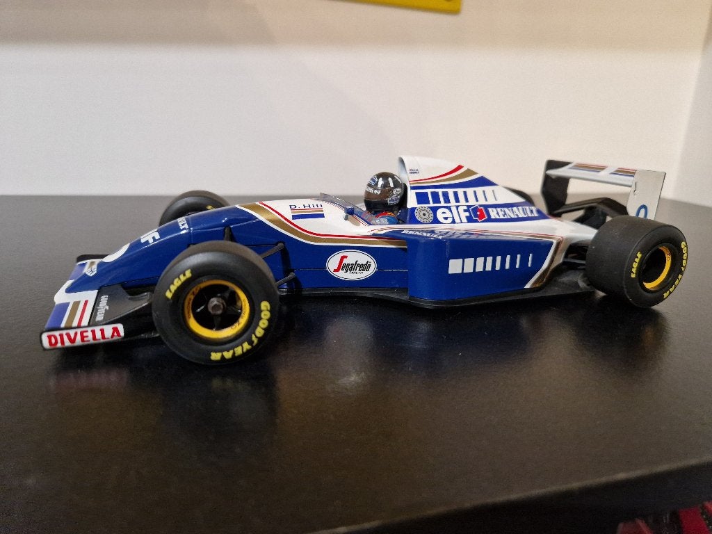 Minichamps 180 940001 Williams Renault FW16 1994 D. Hill, Ophalen of Verzenden, Zo goed als nieuw, Auto, MiniChamps