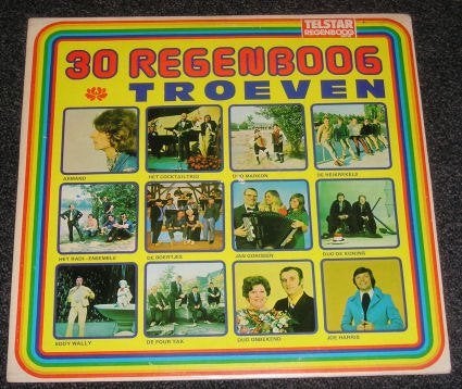 30 Regenboog Troeven – Diverse Artiesten 1976 LP031 Telstar, Gebruikt, Ophalen of Verzenden, 1970 - 1979, Pop