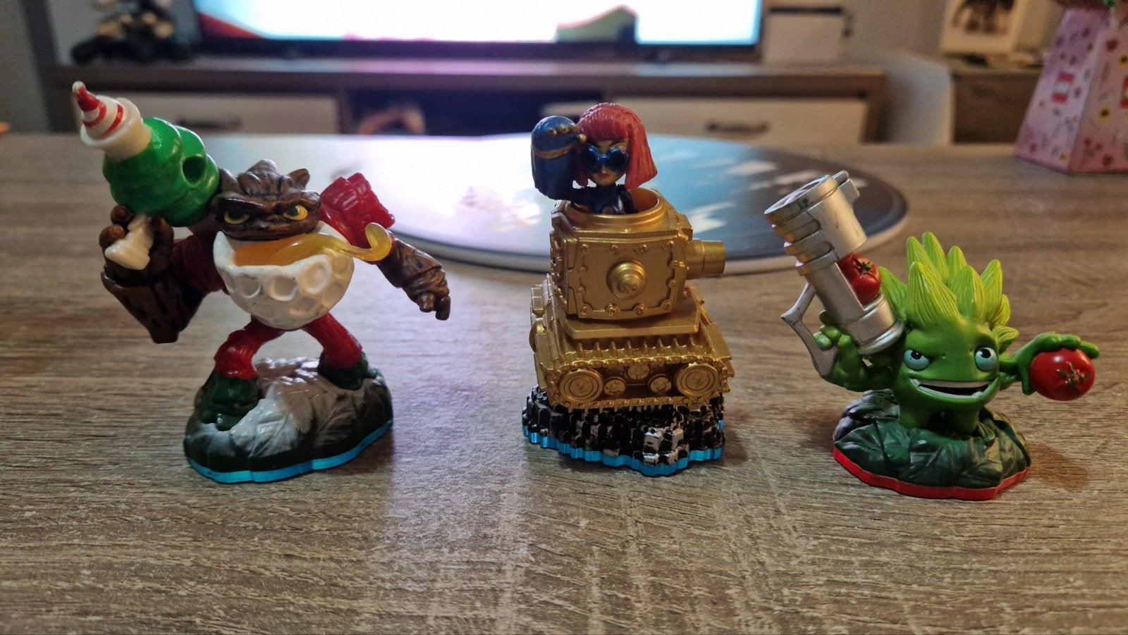 3 Skylanders figuren, Verzamelen, Ophalen, Gebruikt