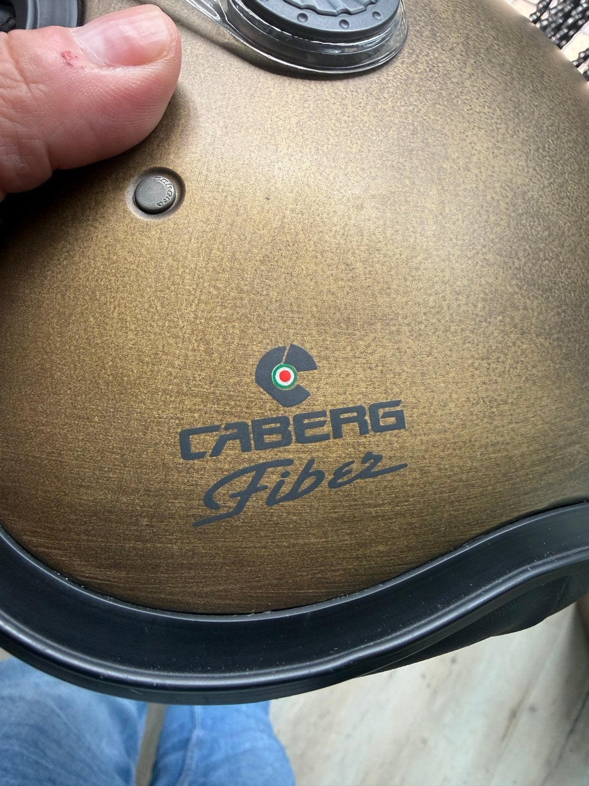 Caberg Fiber Jethelm - Stijlvol en Comfortabel, Jethelm, Ophalen of Verzenden, L, Caberg