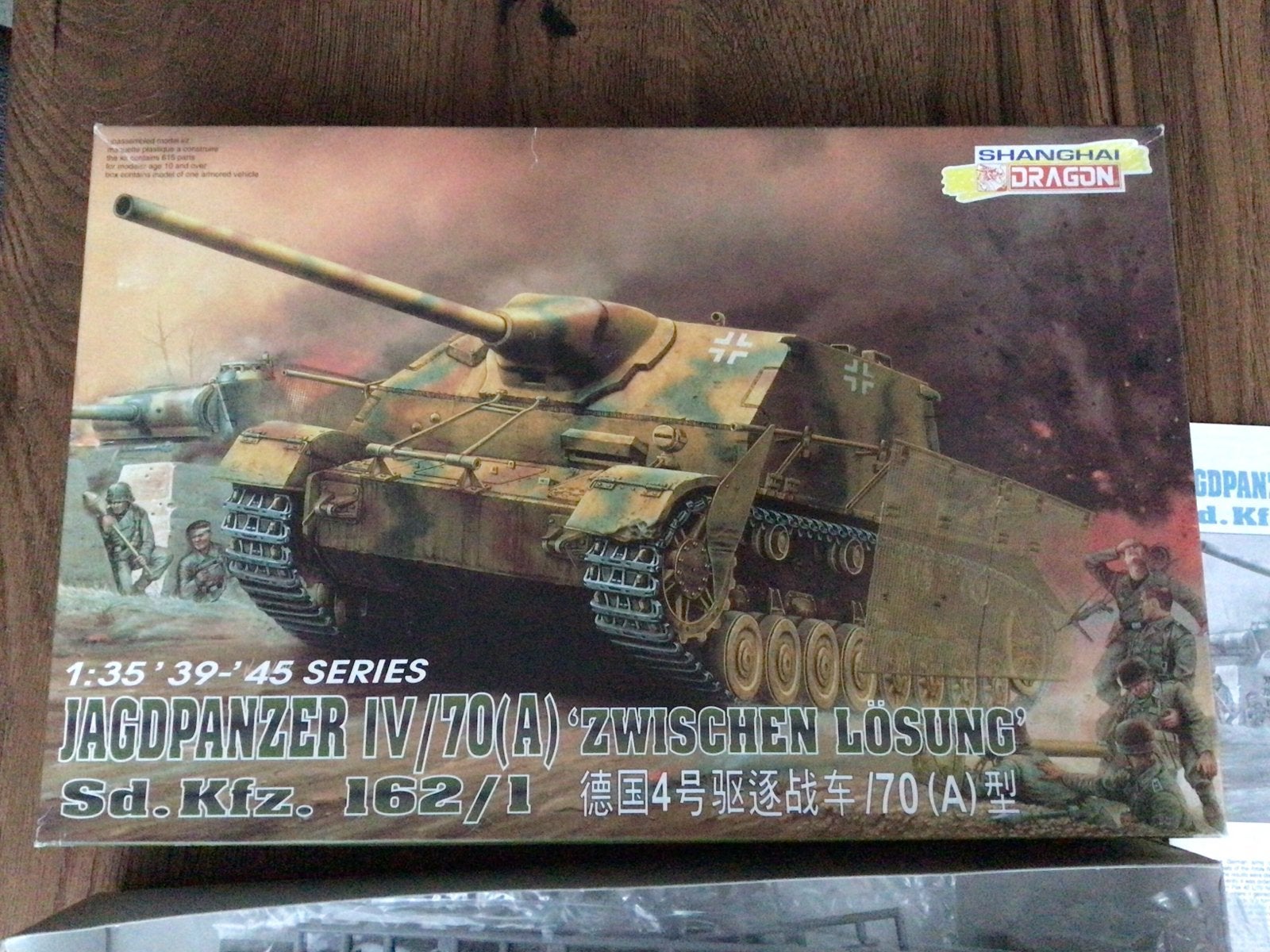 Dragon 6082 Jagdpanzer IV/70(A) 'Zwischen Losung' Ongebouwd, Tank, 1:32 tot 1:50, Nieuw, Ophalen