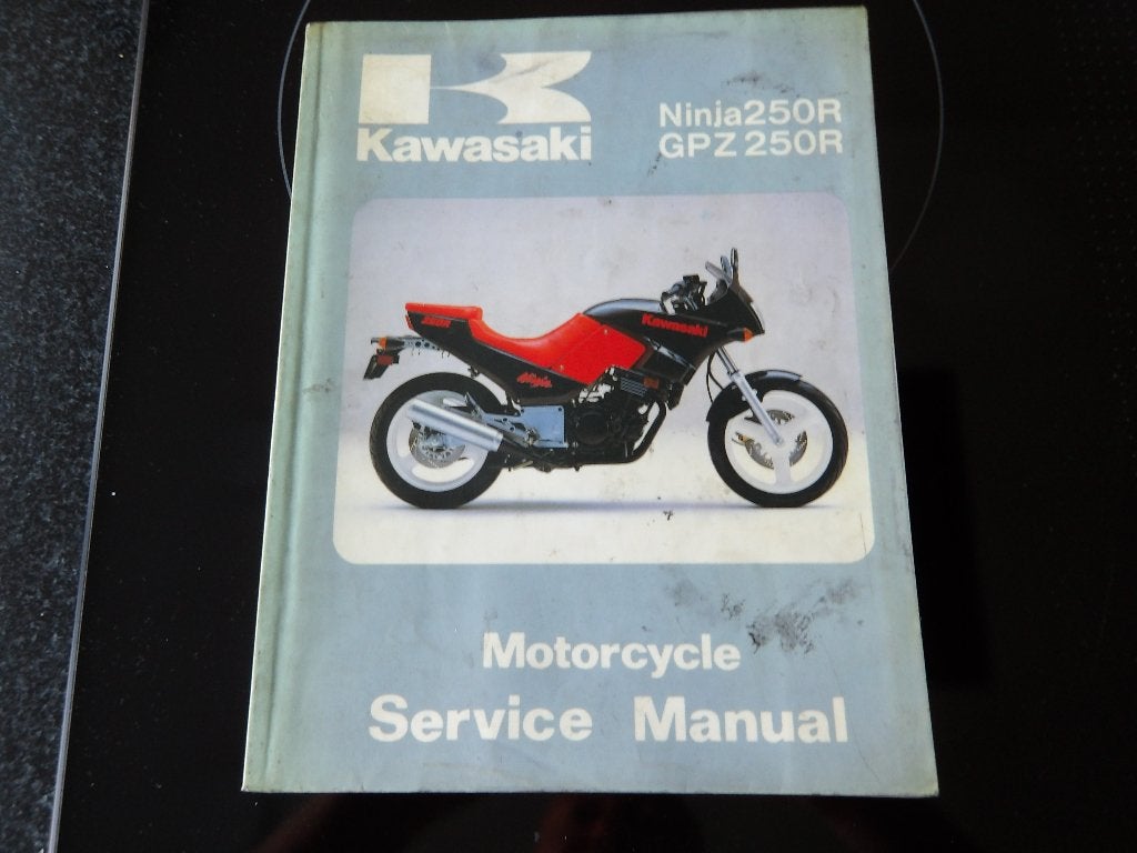 Kawasaki Ninja 250R GPZ 250R Service Manual 1986-1987, Motoren, Handleidingen en Instructieboekjes, Ophalen of Verzenden, Kawasaki