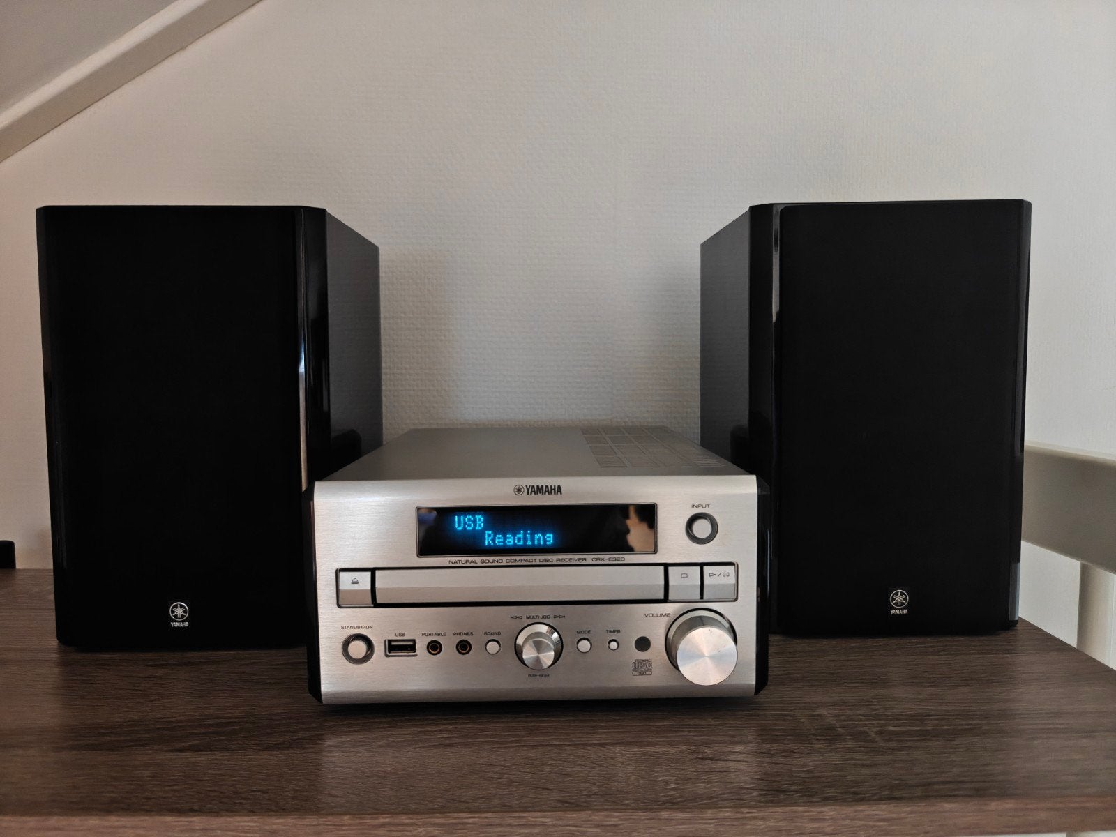 Yamaha Pianocraft E320 Stereoset, Microset, Zo goed als nieuw, Cd-speler, Ophalen