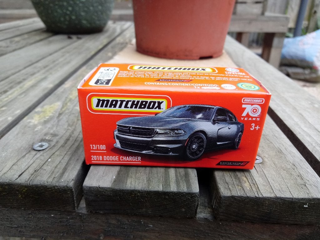 Dodge Charger '18 Matchbox, Ophalen, Nieuw, Auto