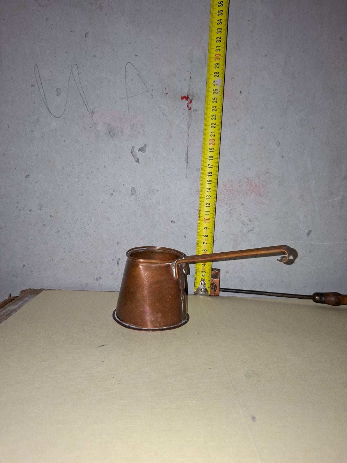 Vintage Koperen Koffiepot / Turkse Koffiekan, Antiek en Kunst, Antiek | Koper en Brons, Ophalen of Verzenden