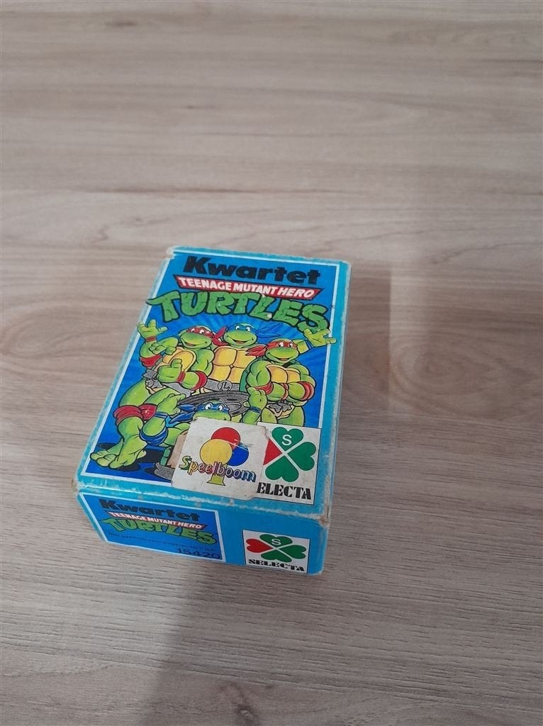 Kwartet - Teenage mutant hero turtles - s3648, Verzenden, Zo goed als nieuw