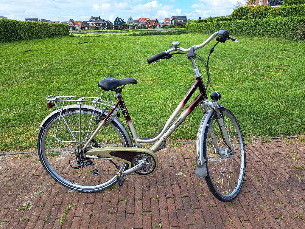 Nette Koga Miyata Prominence Lady, Ophalen, 28 inch, Gebruikt, Velgrem