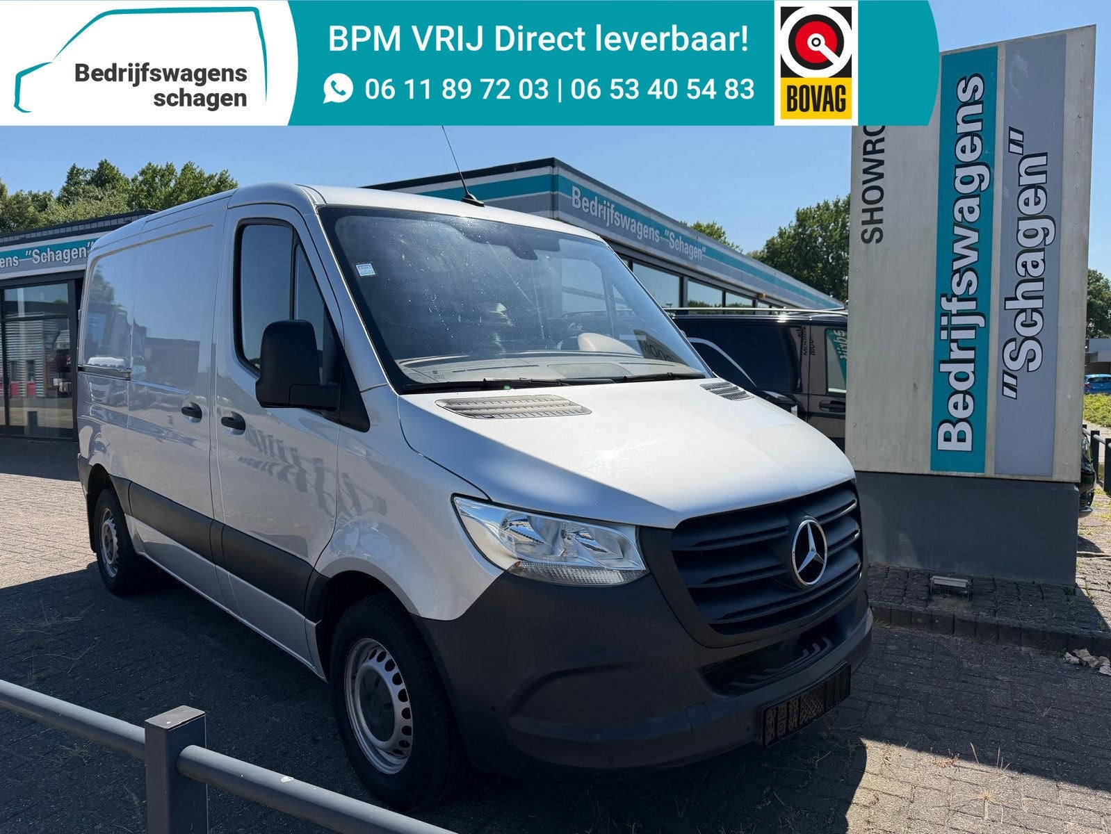 Mercedes-Benz Sprinter 311 CDI L1H1 E6 | 2x Schuifdeur | Mbu, Auto's, Bestelauto's, Voorwielaandrijving, Gebruikt, Euro 6, 4 cilinders