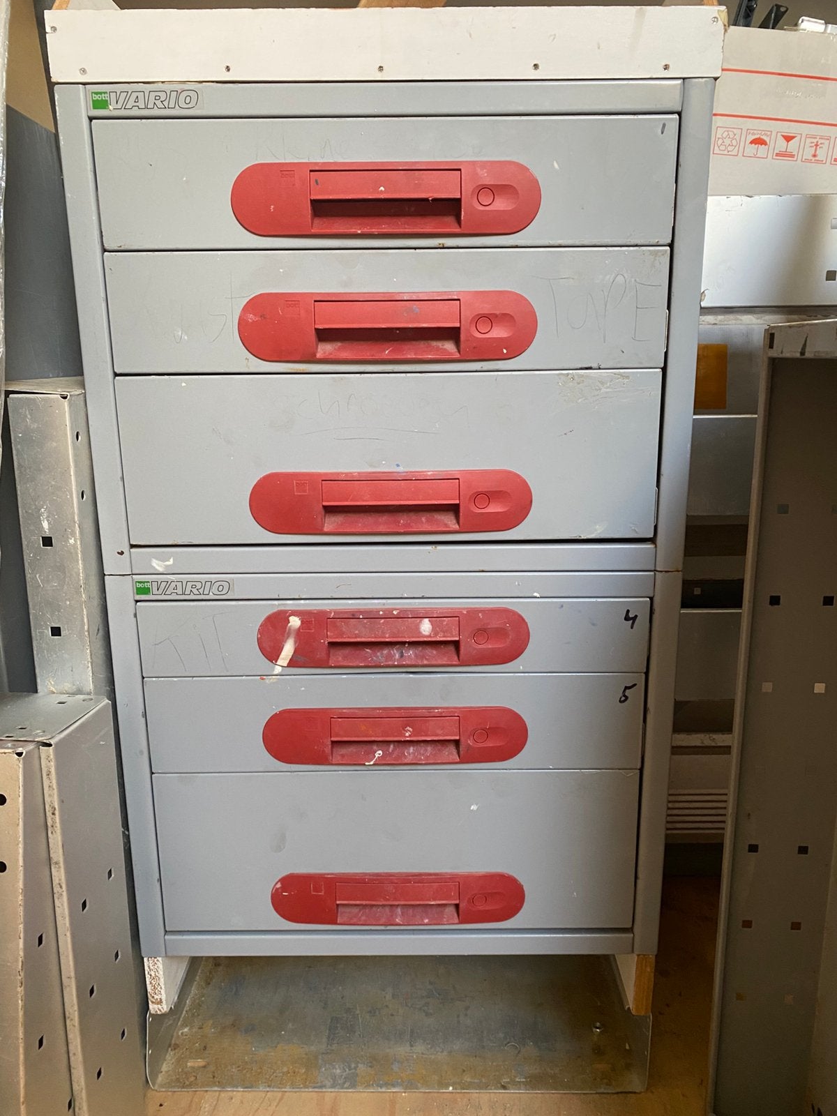 Diverse BOTT Vario inbouw businrichting, Ophalen, Gebruikt