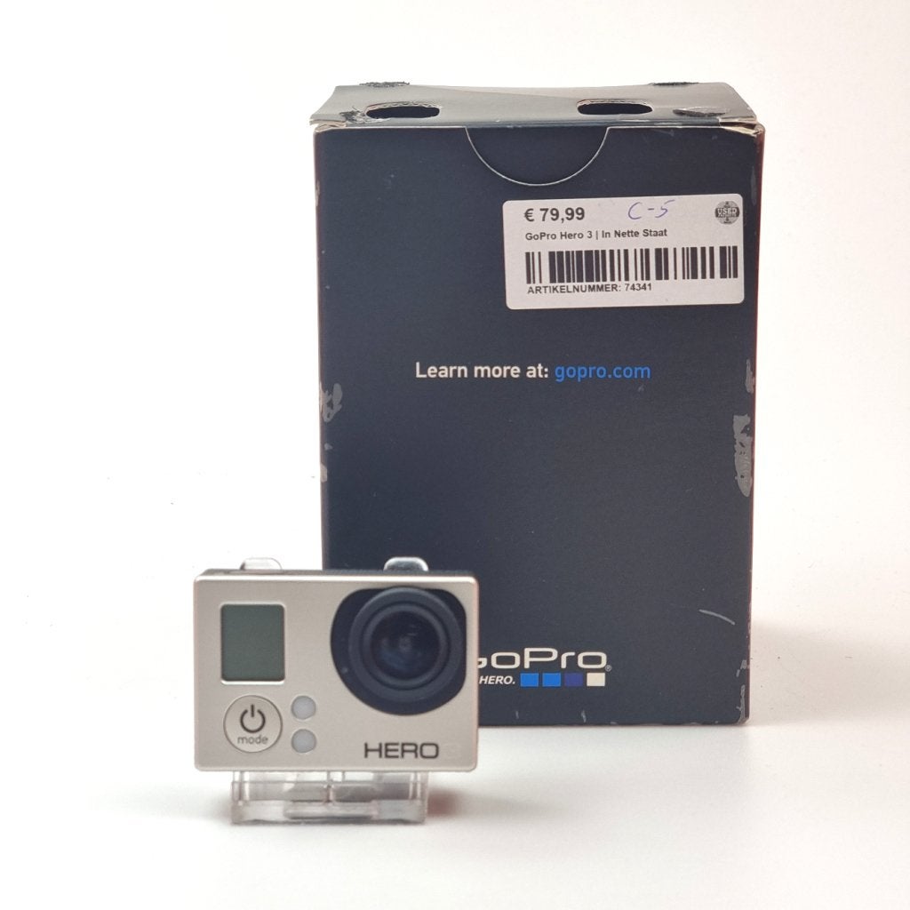 GoPro Hero 3 | In Nette Staat, GoPro, Zo goed als nieuw, Support@gopro.com, 3025 Clearview Way
San Mateo, CA 94402
USA