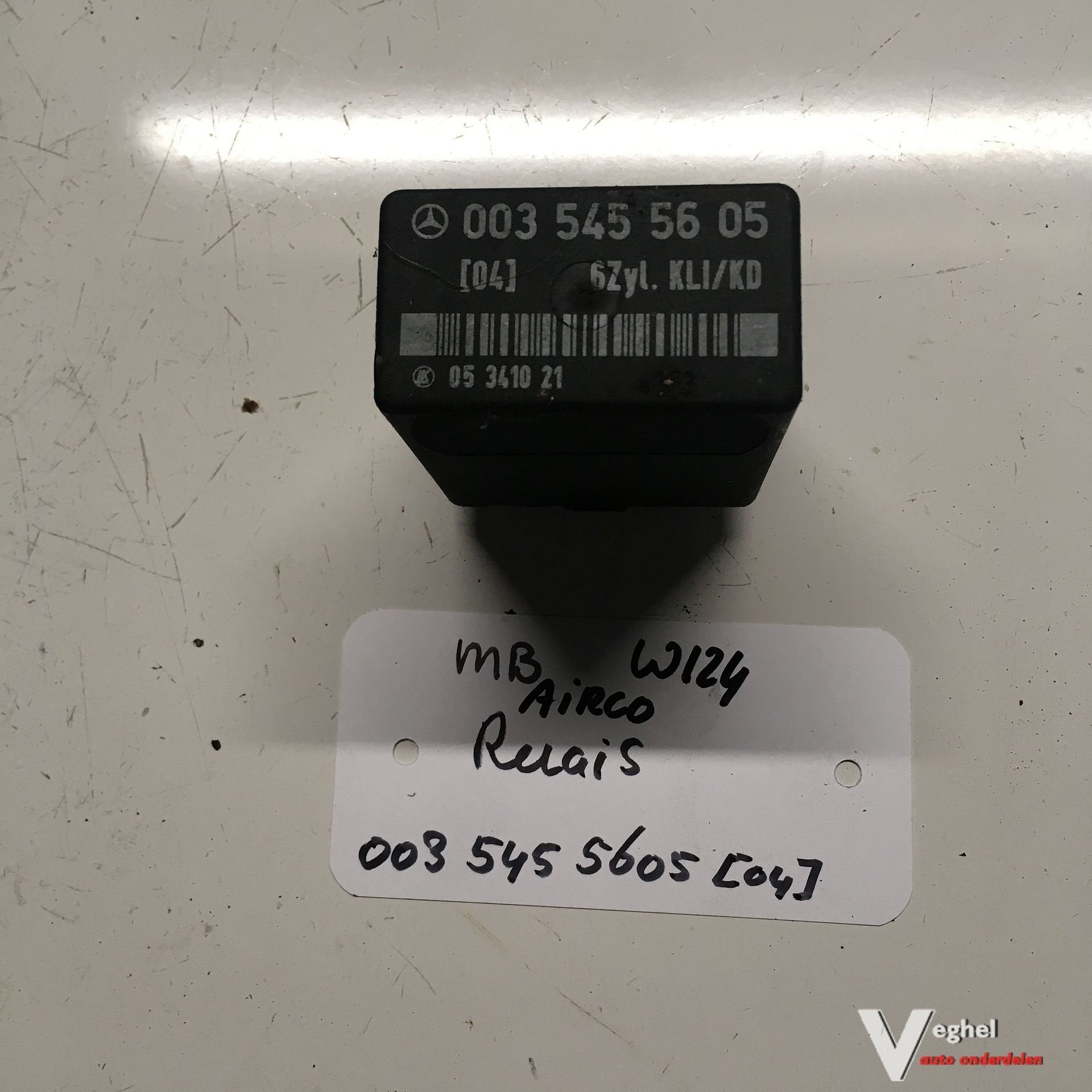 Mercedes W124  1986  Airco Relais  003 545 5605 [04], Gebruikt, -, -, Ophalen of Verzenden