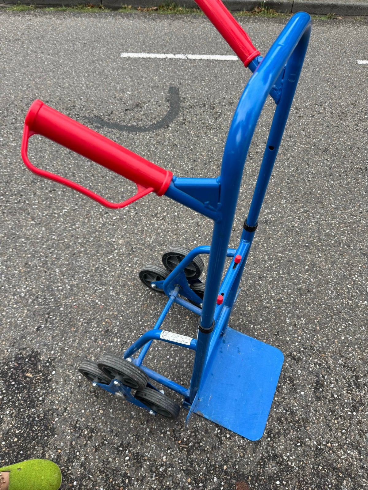 Steekwagen traploper met 6 wielen - Blauw, Ophalen, Gebruikt, Steekwagen