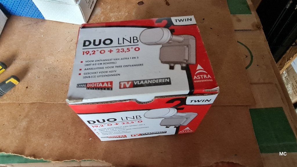 Canal Digitaal DUO LNB Twin, Ophalen of Verzenden, Nieuw, (Schotel)antenne, Overige merken