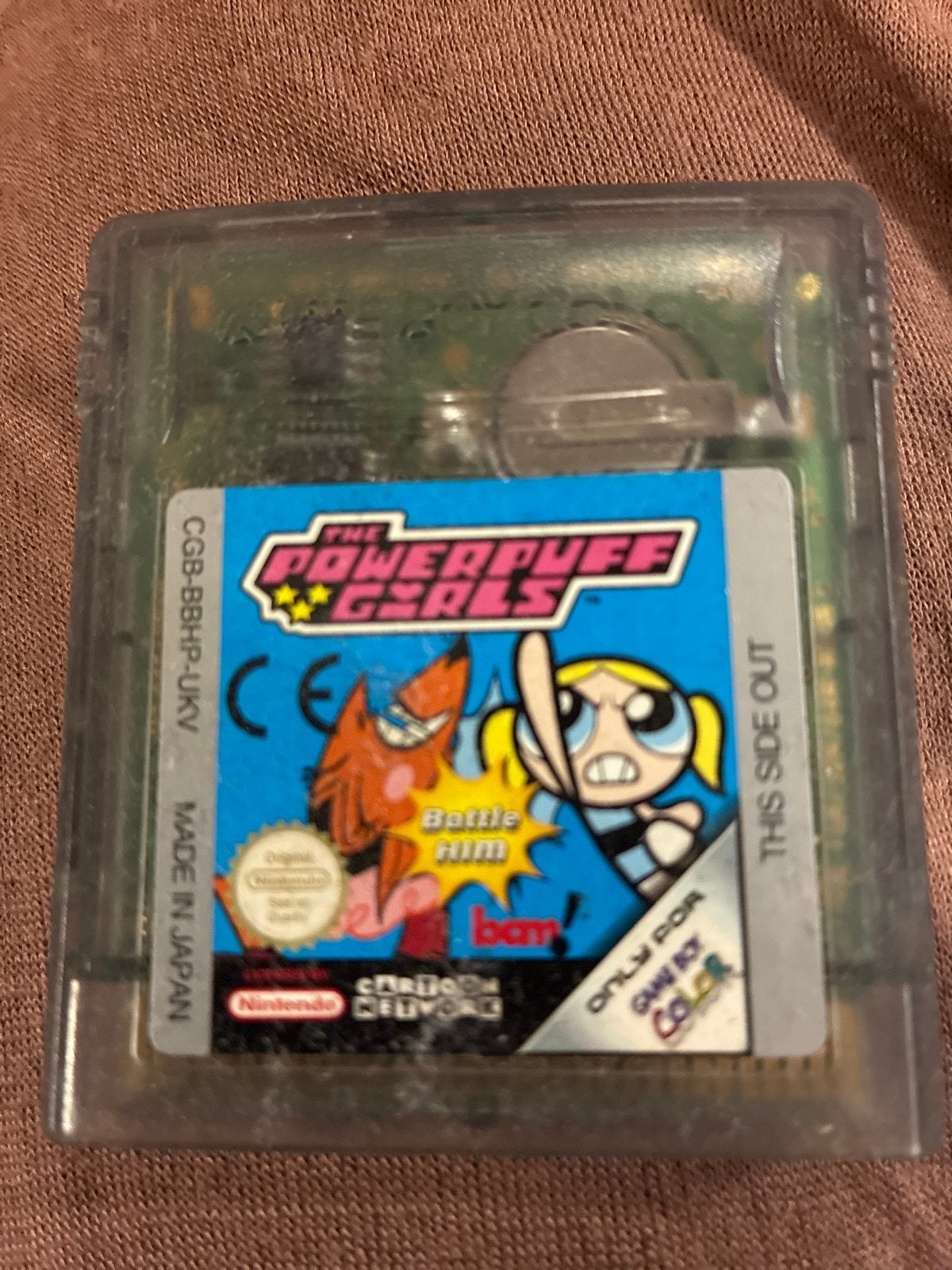 The Powerpuff Girls: Battle Him Game Boy Color, Avontuur en Actie, Gebruikt, 1 speler, Ophalen of Verzenden