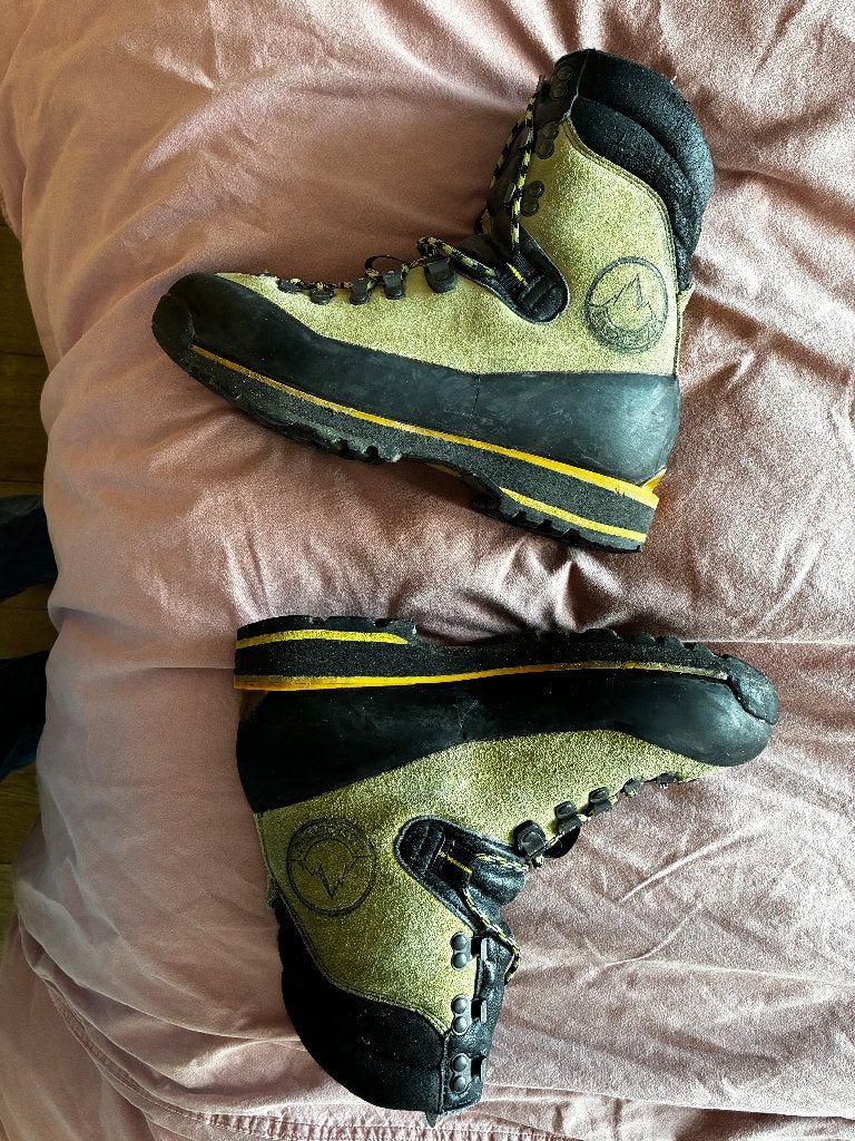 La Sportiva Nepal Trek 43-44 geel, Ophalen of Verzenden, Gebruikt, Schoenen