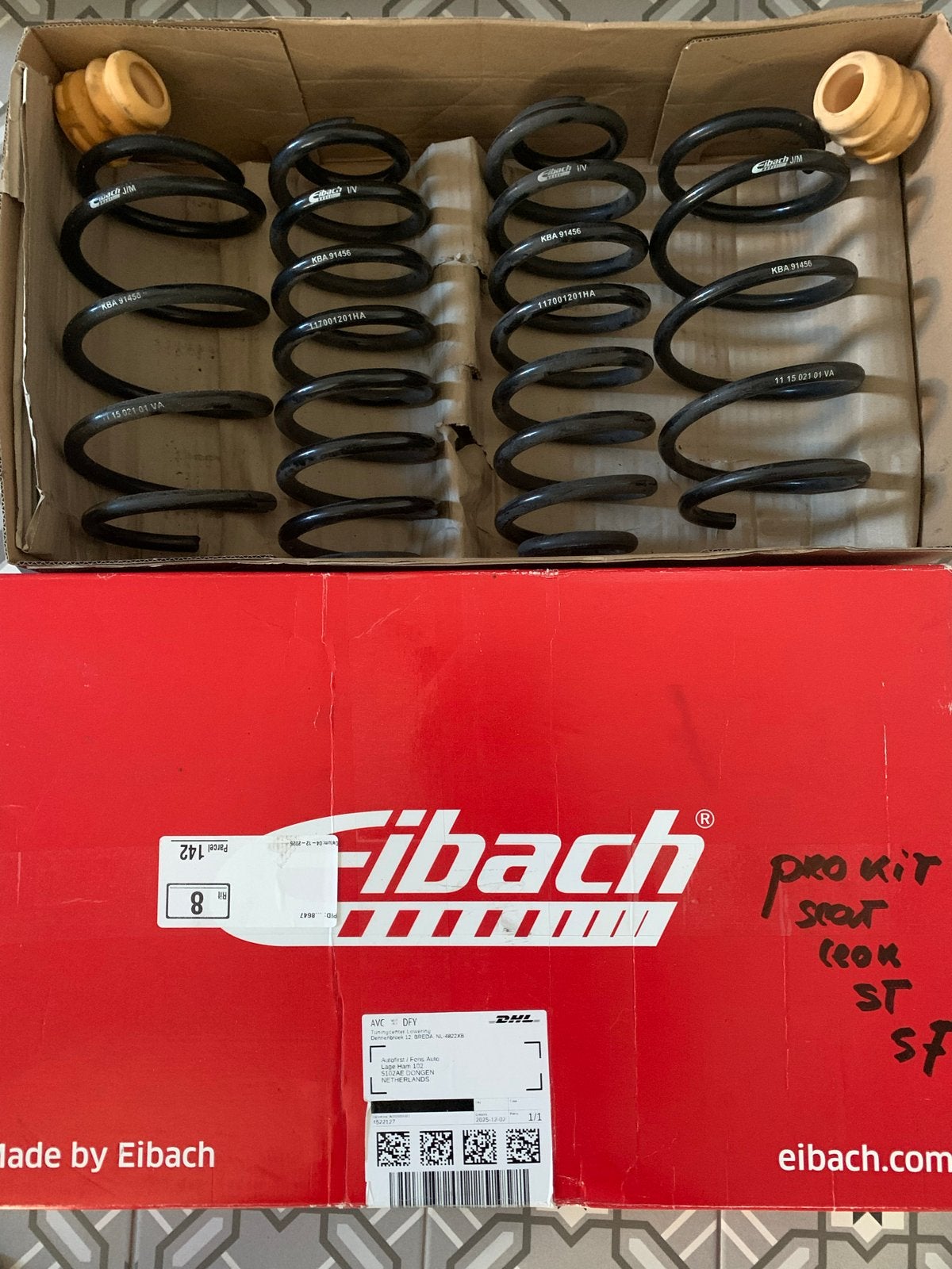 Eibach Pro-Kit Veren voor Seat Leon III ST (5F8) (1.5TSI), Auto-onderdelen, Ophalen, Gebruikt, Seat