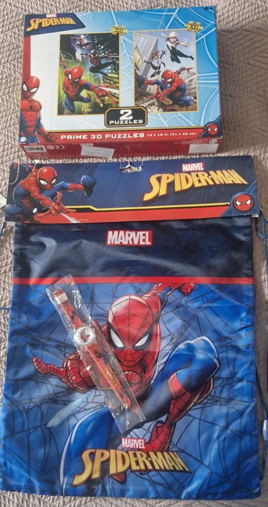 Spiderman cadeaupakket nieuw!, Ophalen of Verzenden, Nieuw