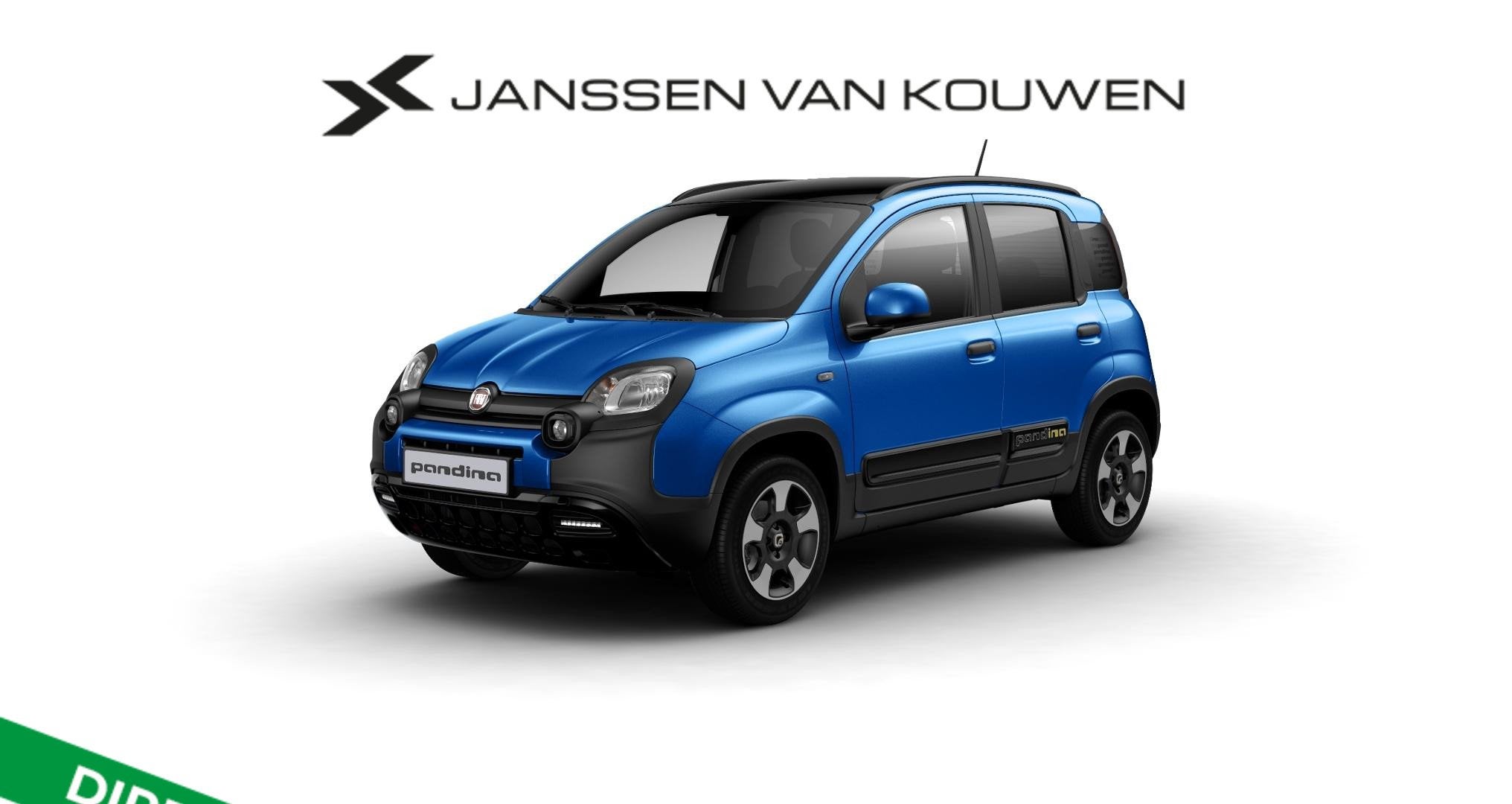 Fiat Pandina 1.0 Cross / VOORRAAD / Snel Leverbaar, Auto's, 12 maanden, Stof, Parkeersensor, Bedrijf